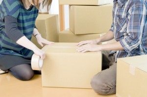 couple packing box