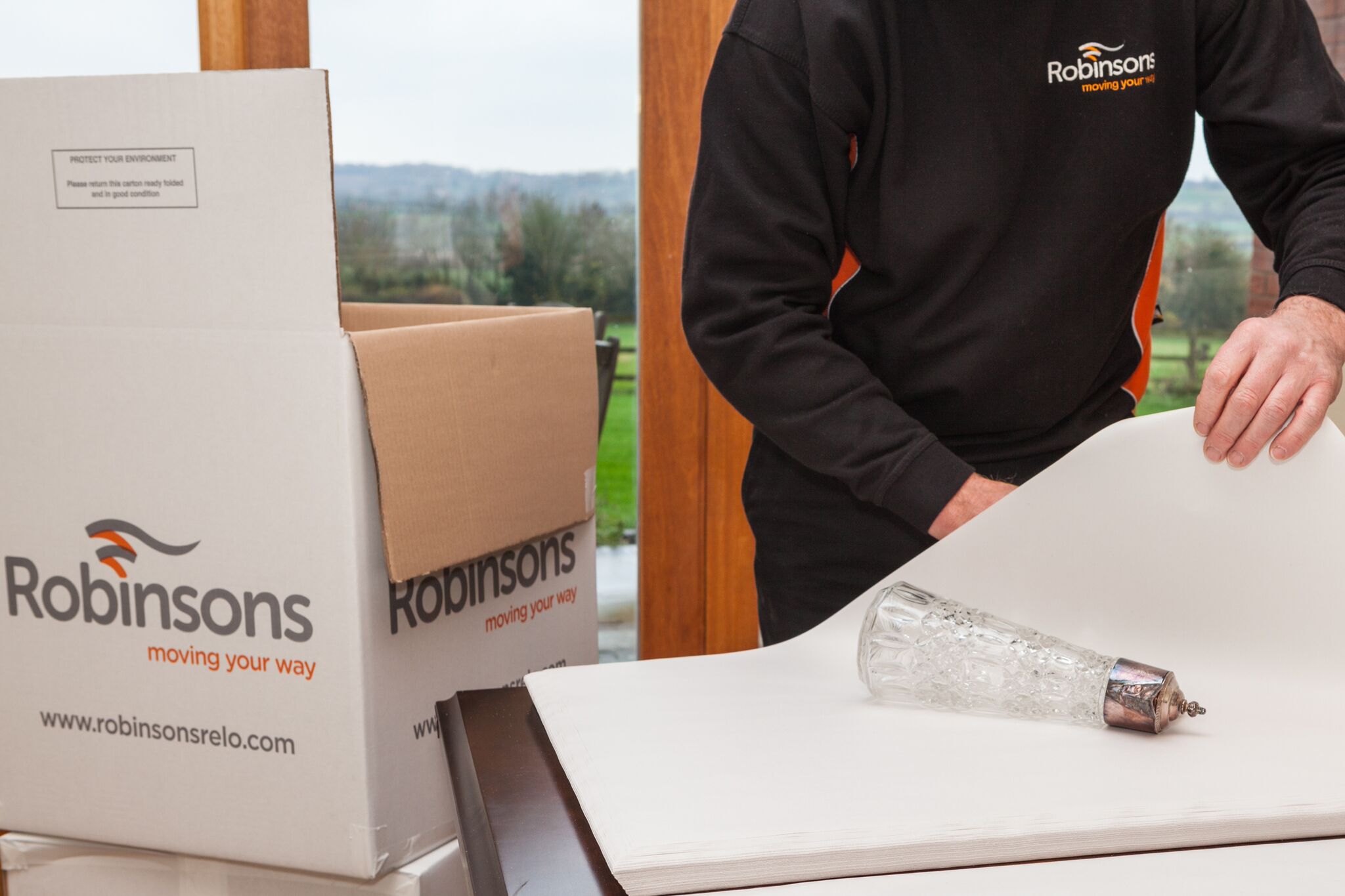 Packing & Boxes For Moving House Robinsons Removals